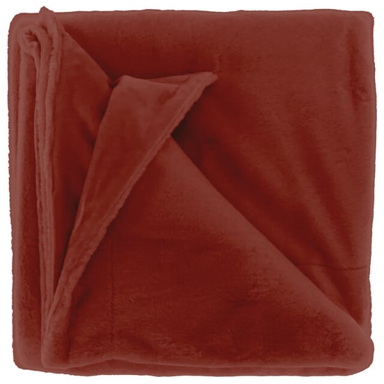 Unique Living plaid klaas 150x200cm marsala - Image 1