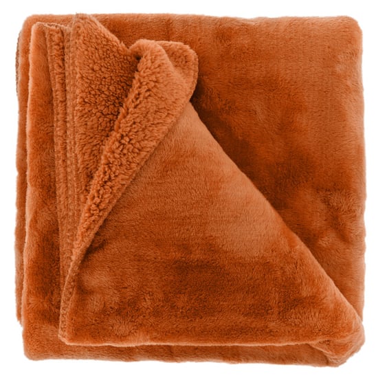 Unique Living plaid torvah 150x200cm orange flame - Image 1