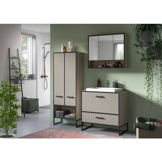 Furnilux Bagno spiegelkast kasjmier nb nb - Image 2