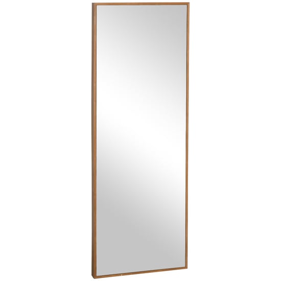 Homcom Wandspiegel met houten omlijsting 45x125 cm - Image 1