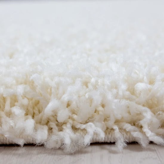 Muratap Basic shaggy vloerkleed creme hoogpolig- 300x400 cm - Image 3