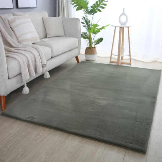 Muratap Pouffy fluffy hoogpolig vloerkleed uni kleur - woonkamer tapijt - - Image 1