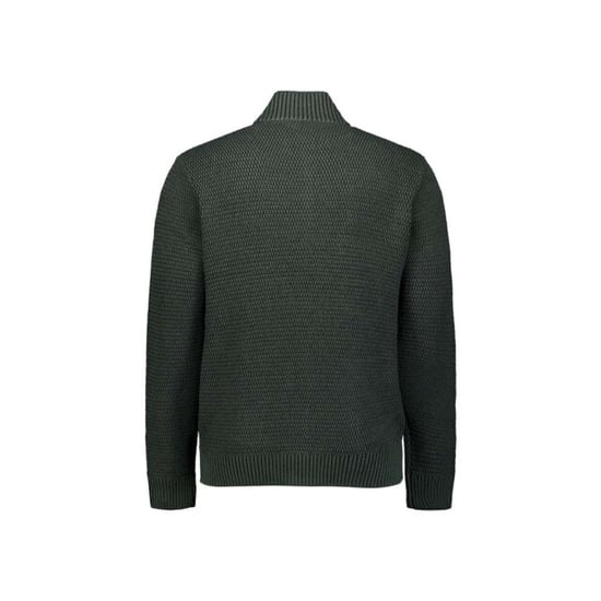 No Excess Cardigan 2 coloured melange dark green - Image 2