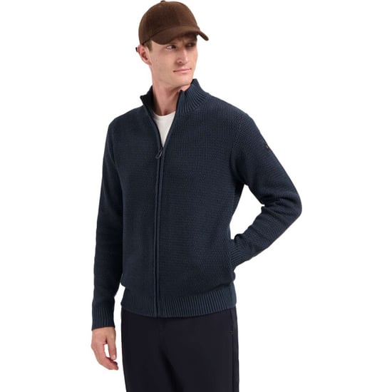 No Excess Cardigan 2 coloured melange night - Image 2