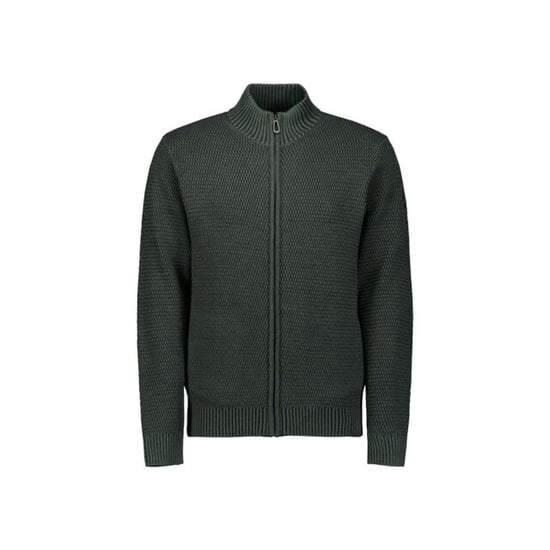 No Excess Cardigan 2 coloured melange dark green - Image 4