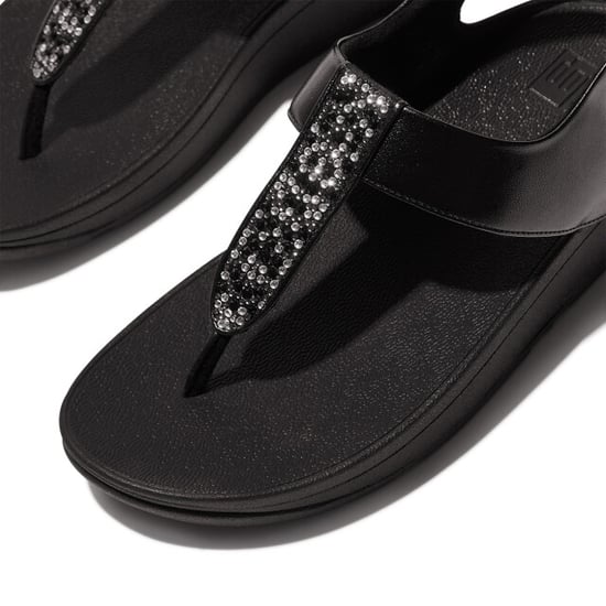 FitFlop Fino crystal-mix t-strap sandals - Image 2