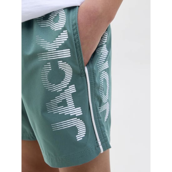 Jack & Jones Jongens zwemshort jpstmaui splicelogo effen - Image 6