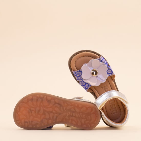 Bisgaard Sandal barbara lavender kids meisjes leer - Image 3
