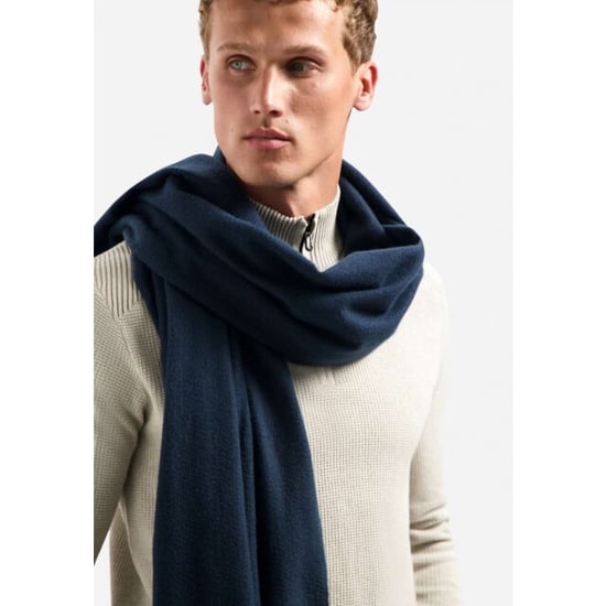 No Excess Scarf solid wool look night - Image 3
