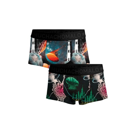 Muchachomalo Heren 2-pack trunks modern age - Image 1