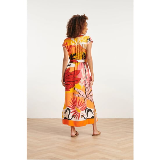 Smashed Lemon 24048 klassieke zomer maxi jurk | - Image 4