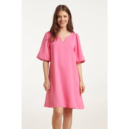 Smashed Lemon 25152 balloon sleeve kort jurk | - Image 2