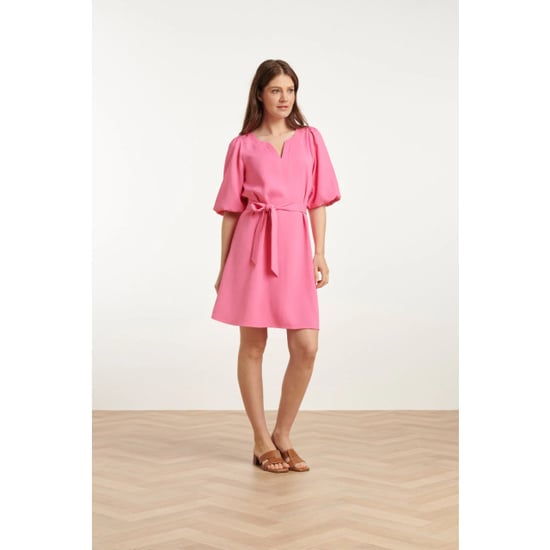 Smashed Lemon 25152 balloon sleeve kort jurk | - Image 6