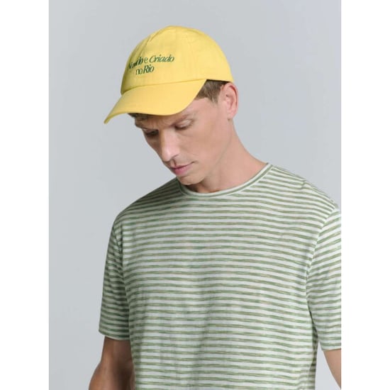 No Excess T shirt crewneck multi cloured melange stripes dessin - Image 6