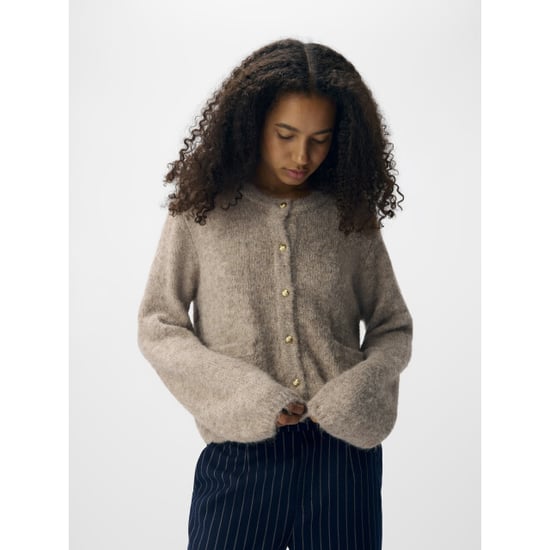 Object objsaggia re l/s knit cardigan noos 23046886 humus - Image 5