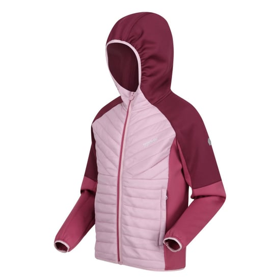 Regatta Childrens/Kids Kielder Hybrid VI Jacket (Fragrant Lilac/Violet/Amaranth Haze) - Image 4
