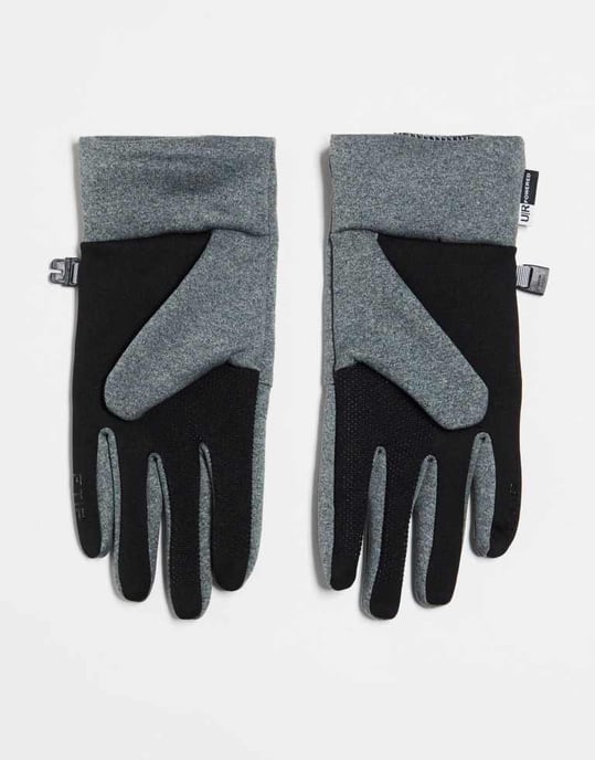 The North Face – Etip – Grå handskar som är kompatibla med pekskärm - Image 3