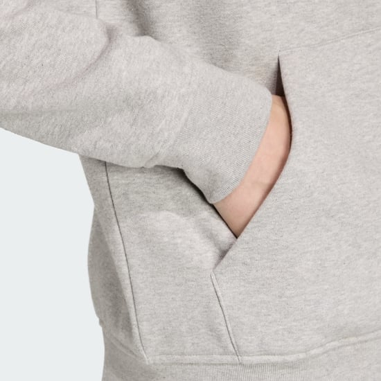 Trefoil Essentials Full-Zip Hoodie - Image 4