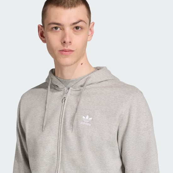 Trefoil Essentials Full-Zip Hoodie - Image 5