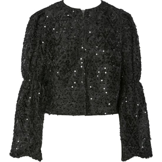 Y.A.S Yasserala ls short top black - Image 1