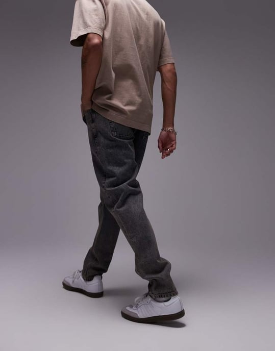 Topman – Avsmalnande jeans i blått - Image 4