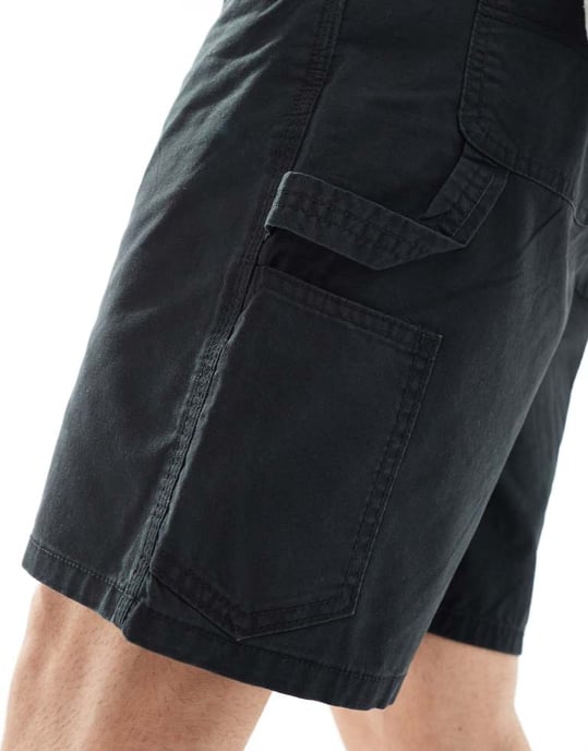 Jack & Jones – Svarta, lösa carpenter-shorts - Image 3