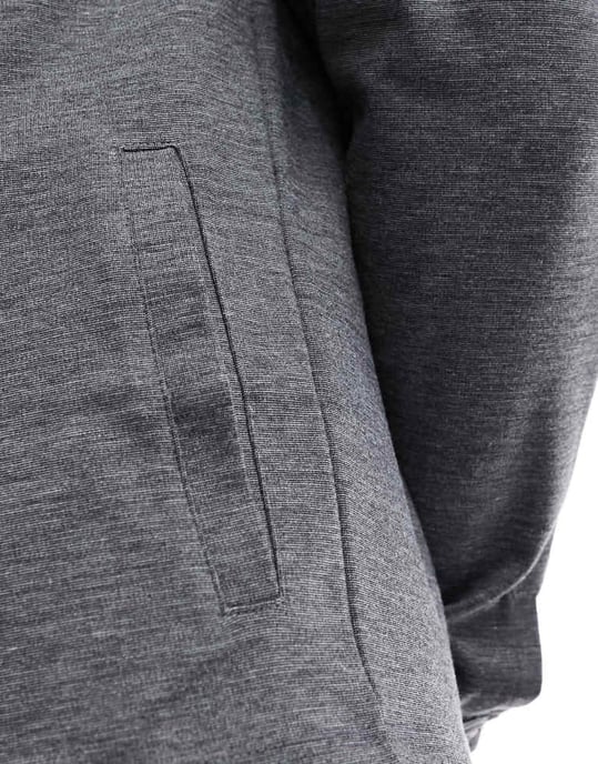 Jack & Jones – Premium – Grå kostymjacka med smal passform och jerseydetaljer - Image 3