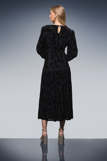 Trim Panelled Boho Maxi Dress - Image 3