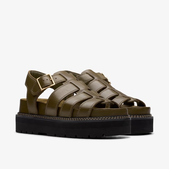 Orianna Twist Donkergroene Lea Sandalen - Image 4