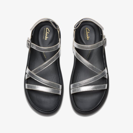 Aristella Roze Zilveren Metallic Sandalen - Image 6