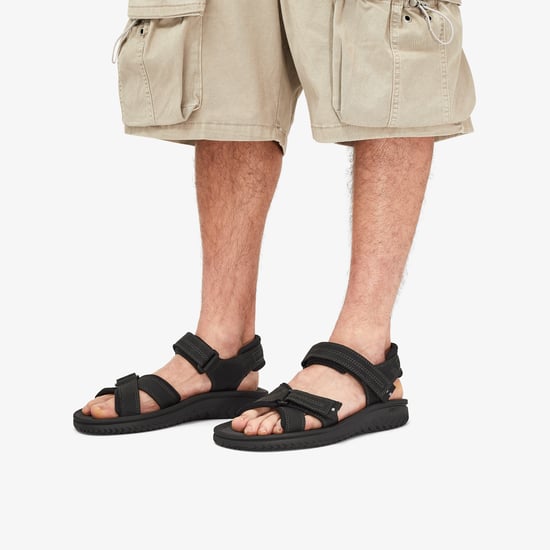 Wesley Shore Black Leather Sandals - Image 2