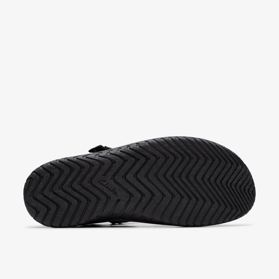 Wesley Shore Black Leather Sandals - Image 4