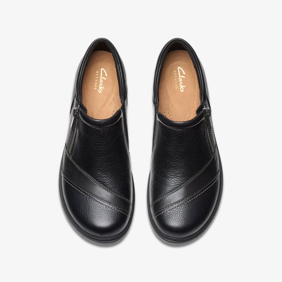 Certina Pure Black Leather Shoes - Image 6