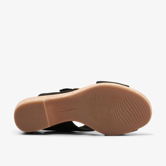 Giselle Dove Svarta Nubuck Sandaler - Image 3