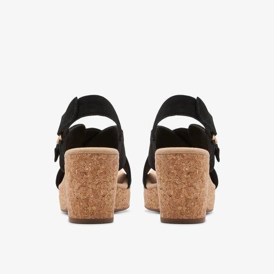 Giselle Dove Svarta Nubuck Sandaler - Image 5