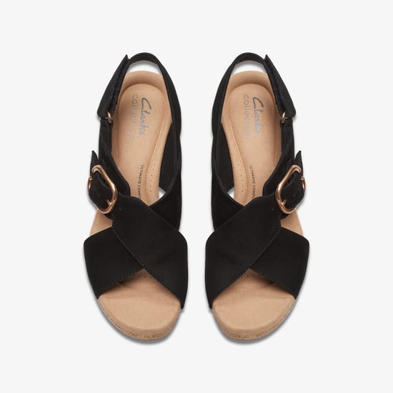 Giselle Dove Svarta Nubuck Sandaler - Image 6