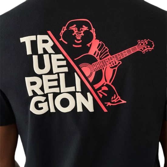True Religion Mens T Shirts Short Sleeve Buddha Summer Crew Neck Cotton Tee New - Image 3