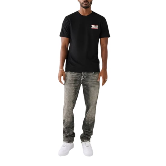 True Religion Mens T Shirts Short Sleeve Buddha Summer Crew Neck Cotton Tee New - Image 5