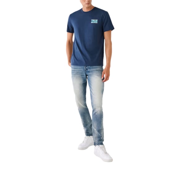 True Religion Mens T Shirts Short Sleeve Buddha Summer Crew Neck Cotton Tee New - Image 4