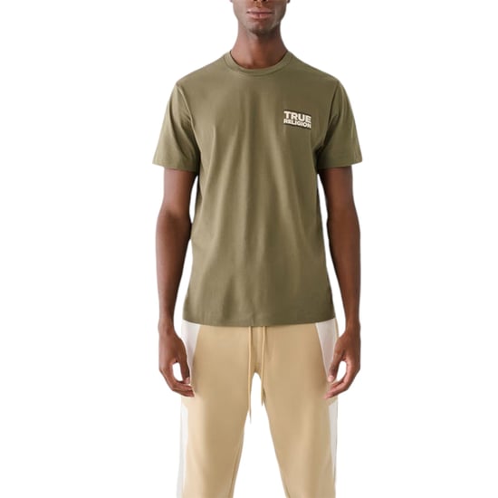 True Religion Mens T Shirts Short Sleeve Buddha Summer Crew Neck Cotton Tee New - Image 1