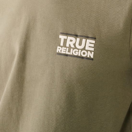True Religion Mens T Shirts Short Sleeve Buddha Summer Crew Neck Cotton Tee New - Image 2