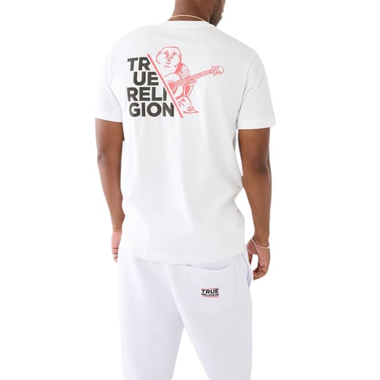 True Religion Mens T Shirts Short Sleeve Buddha Summer Crew Neck Cotton Tee New - Image 2