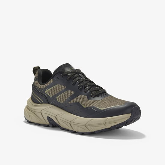 Brockwood Lace Olive Trainers - Image 3