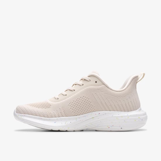 Izza Knit Cream Trainers - Image 2