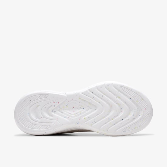 Izza Knit Cream Trainers - Image 3