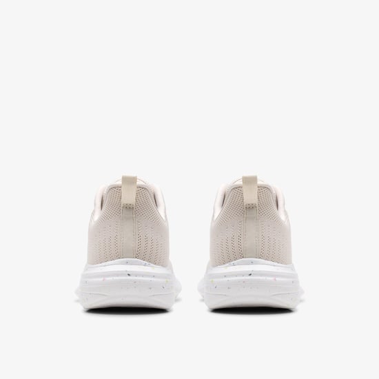 Izza Knit Cream Trainers - Image 5