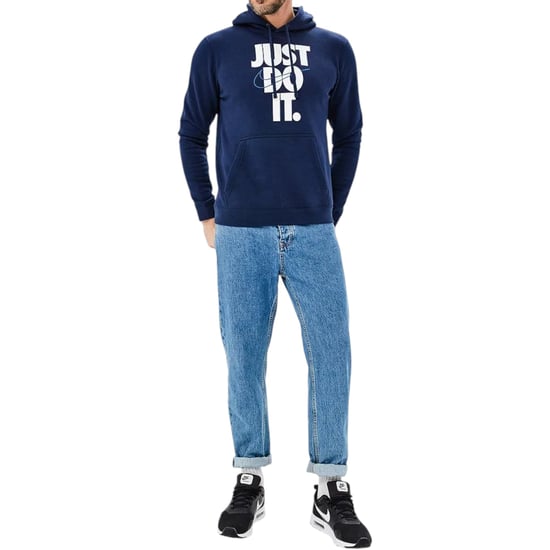 Nike Mens Hoodie Soft Fleece Sportswear Pullover Hoody Hybrid Hooded Sweatshirts - Image 3