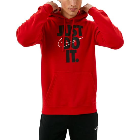 Nike Mens Hoodie Soft Fleece Sportswear Pullover Hoody Hybrid Hooded Sweatshirts - Image 1