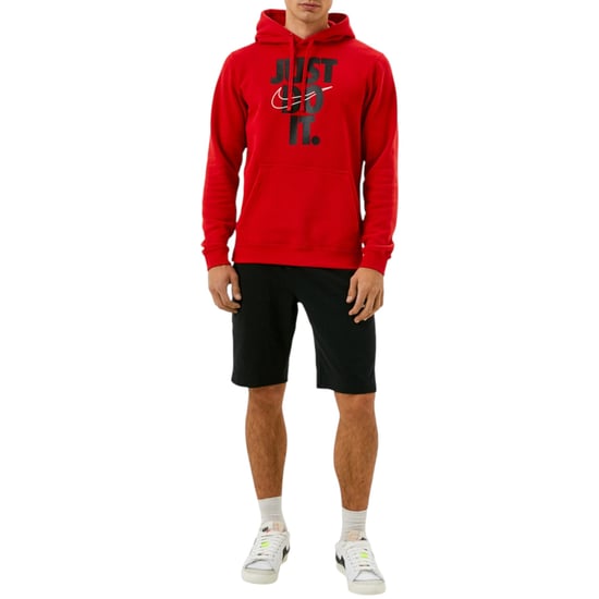Nike Mens Hoodie Soft Fleece Sportswear Pullover Hoody Hybrid Hooded Sweatshirts - Image 2