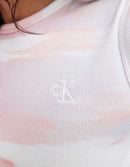 Calvin Klein Jeans – Beskuret linne i flera färger - Image 3